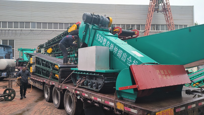 150型自動(dòng)伸縮出倉機(jī)